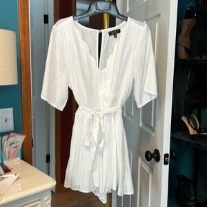 Trixxi beautiful white romper